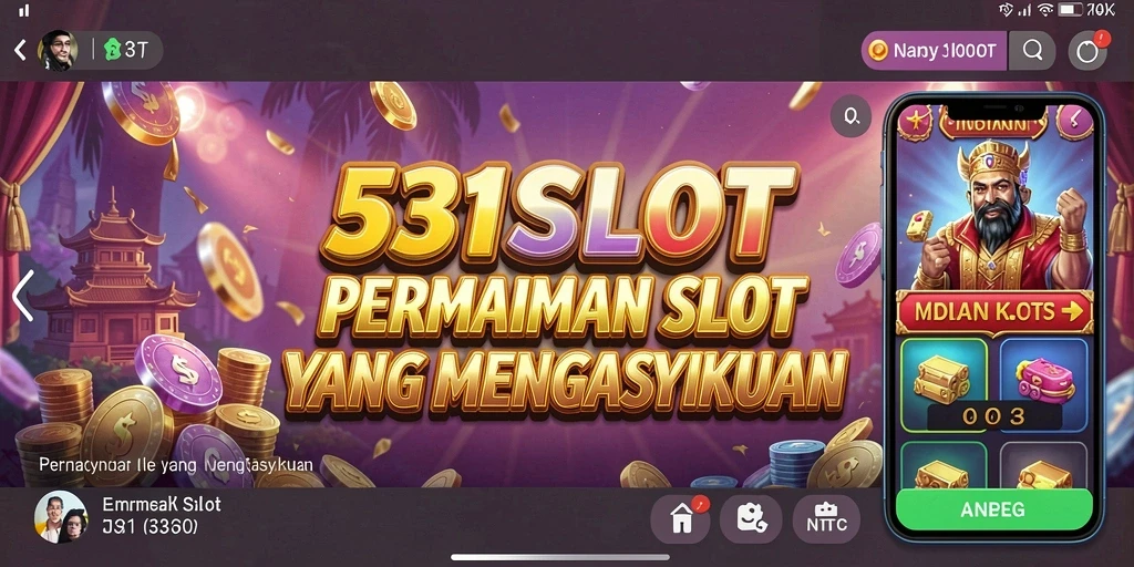 Tampilan gameplay menarik dari 531SLOT yang menunjukkan keseruan bermain slot.
