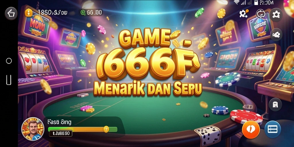 Tampilan gameplay menarik dari 666F dalam suasana Kasino.