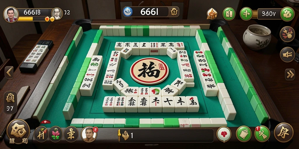 Tampilan gameplay Mahjong yang seru dan menarik di 666I.