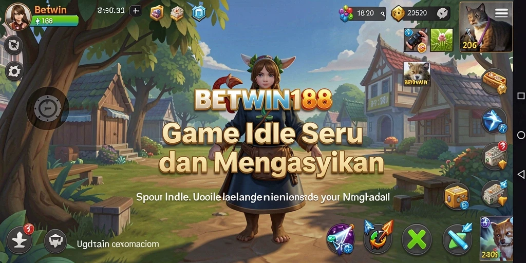 Tampilan gameplay Idle yang menarik dari BETWIN188.