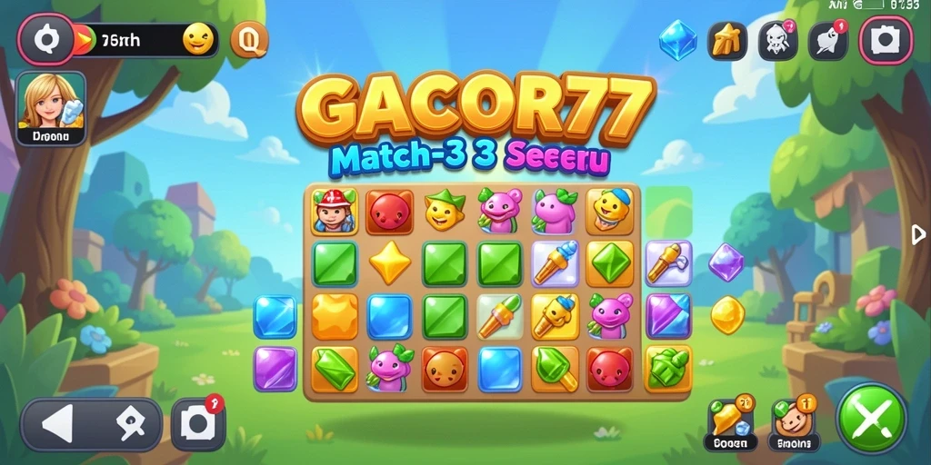 Menampilkan gameplay seru GACOR77 dengan grafis yang menarik.