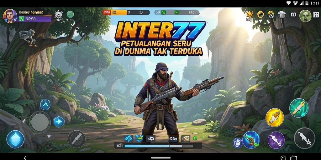 Gameplay seru dan mengasyikkan dari INTER77 yang mengundang eksplorasi.