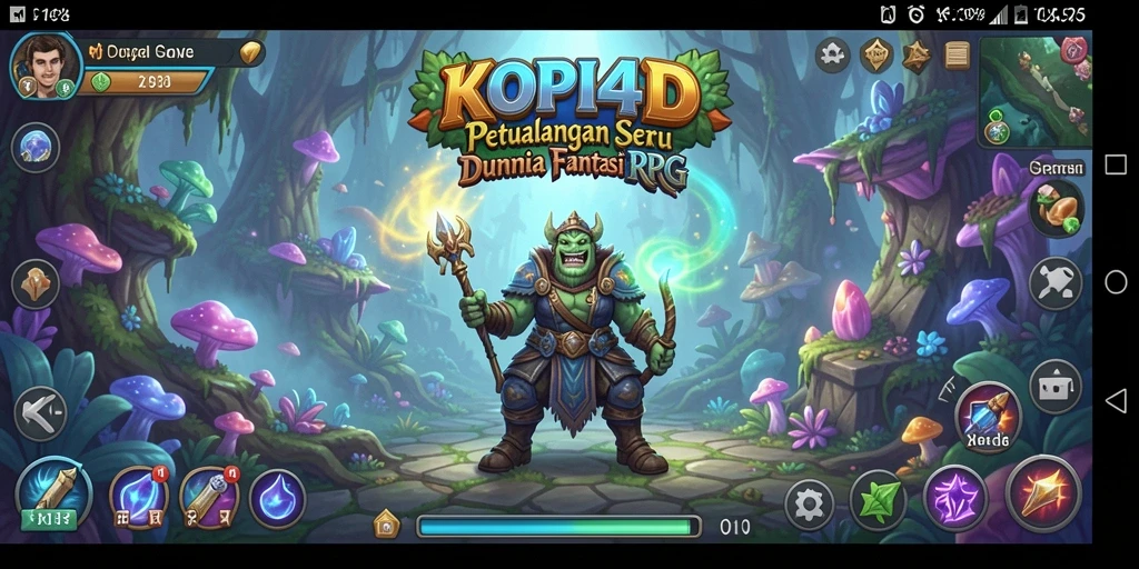 Tampilan gameplay RPG KOPI4D yang memukau dan penuh aksi.