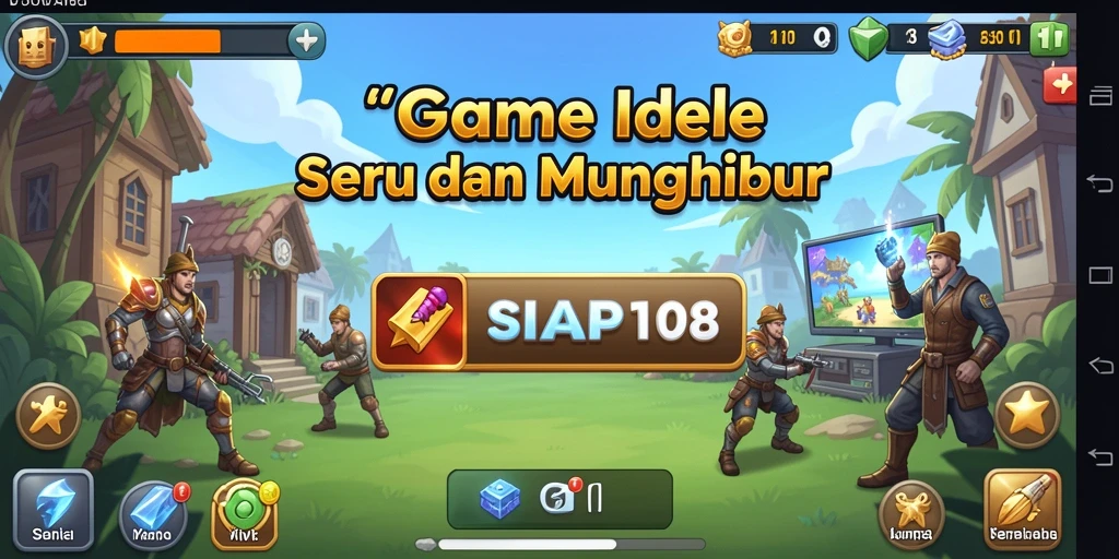 Tampilan gameplay SIAP108 yang seru dan penuh warna.