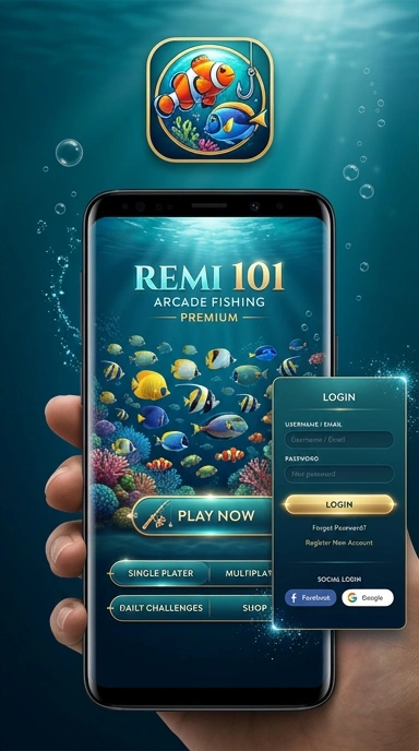Proses unduh aplikasi yang mudah di remi101.